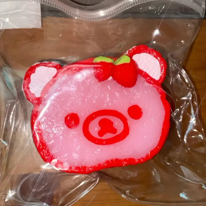 [BUNJANG] Rilakkuma Strawberry Squishy Plush / 리락쿠마 말랑이 딸기 팔아요