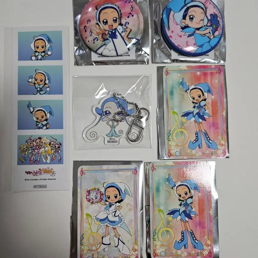 [BUNJANG] Magical DoReMi V Square Pop-up Cafe Love Set / 꼬마마법사레미 브이스퀘어 팝업 카페 MD 굿즈 사랑 세트