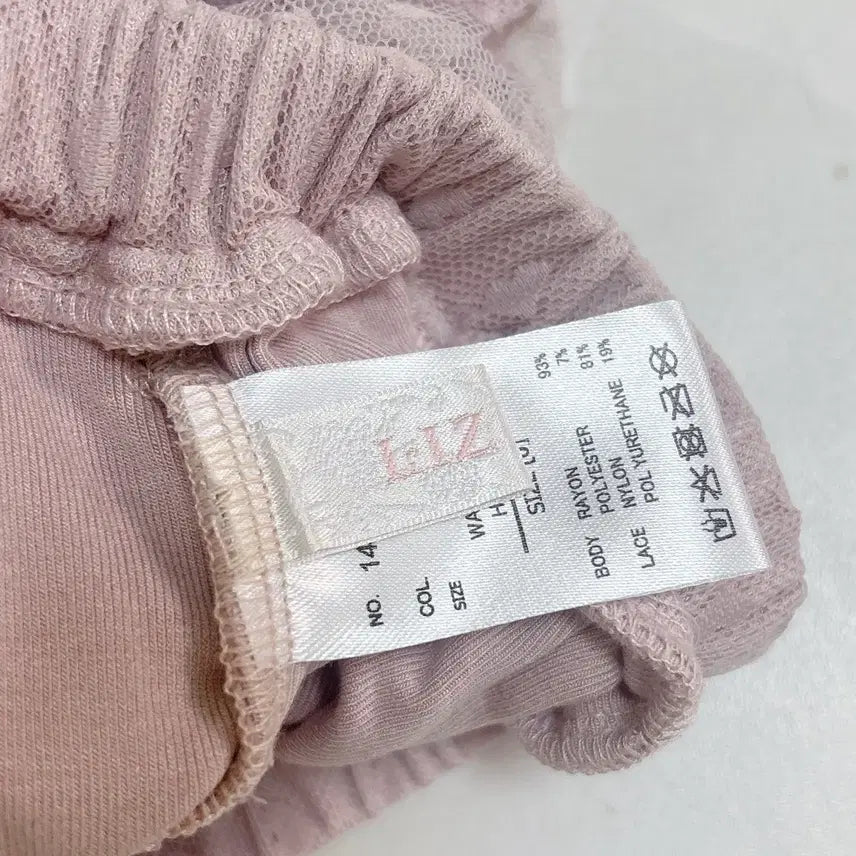 [BUNJANG] LIZLISA Heart Lace Inner Skirt Shorts Pink / 리즈리사 하트 레이스 이너 스카판 핑크 반바지 양산형 지뢰계 히메갸루
