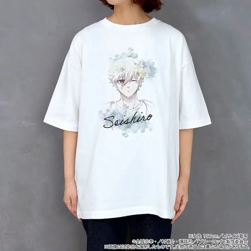 [BUNJANG] Blue Lock Nagi Seishiro Space A La Mode Short Sleeve T-Shirt (L) / 블루록 나기 세이시로 Space A la mode 반팔티 L