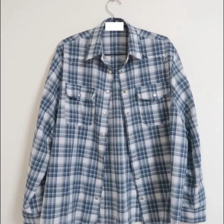 [BUNJANG] Our Cabinet Western Checkered Shirt / 아워캐비넷 웨스턴 체크셔츠