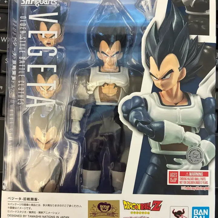 [SOLD OUT] (택포8.4)shf 드래곤볼 구 전투복 베지터