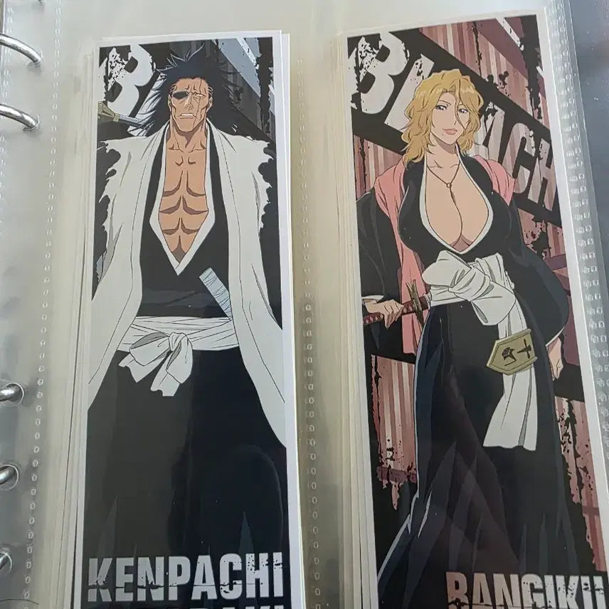 [BUNJANG] Bleach Illustration Card Set (18 Types) / 블리치 일러스트 카드 18종