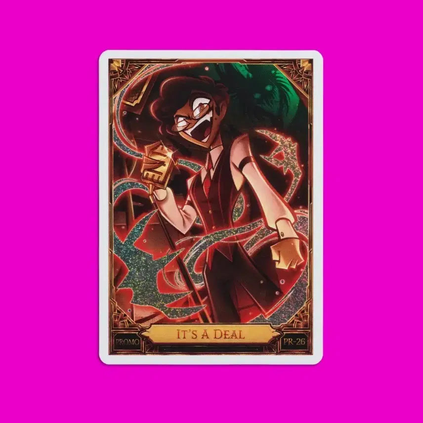 [BUNJANG] Hazbin Hotel Promo Card PR-26 Alastor / 해즈빈호텔 프로모카드 PR-26 휴먼 알래스터