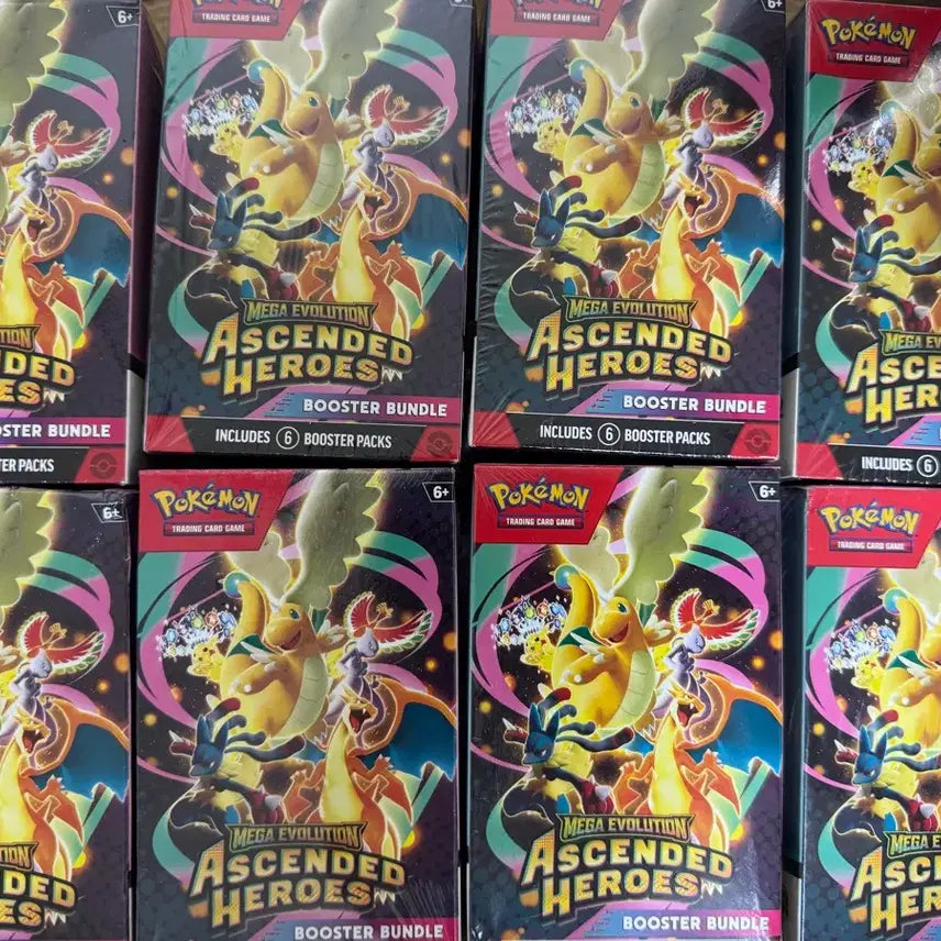 [BUNJANG] Pokemon TCG Ascended Heroes Booster Bundle / 포켓몬 카드 메가 에볼루션 어센디드 히어로즈 부스터 번들