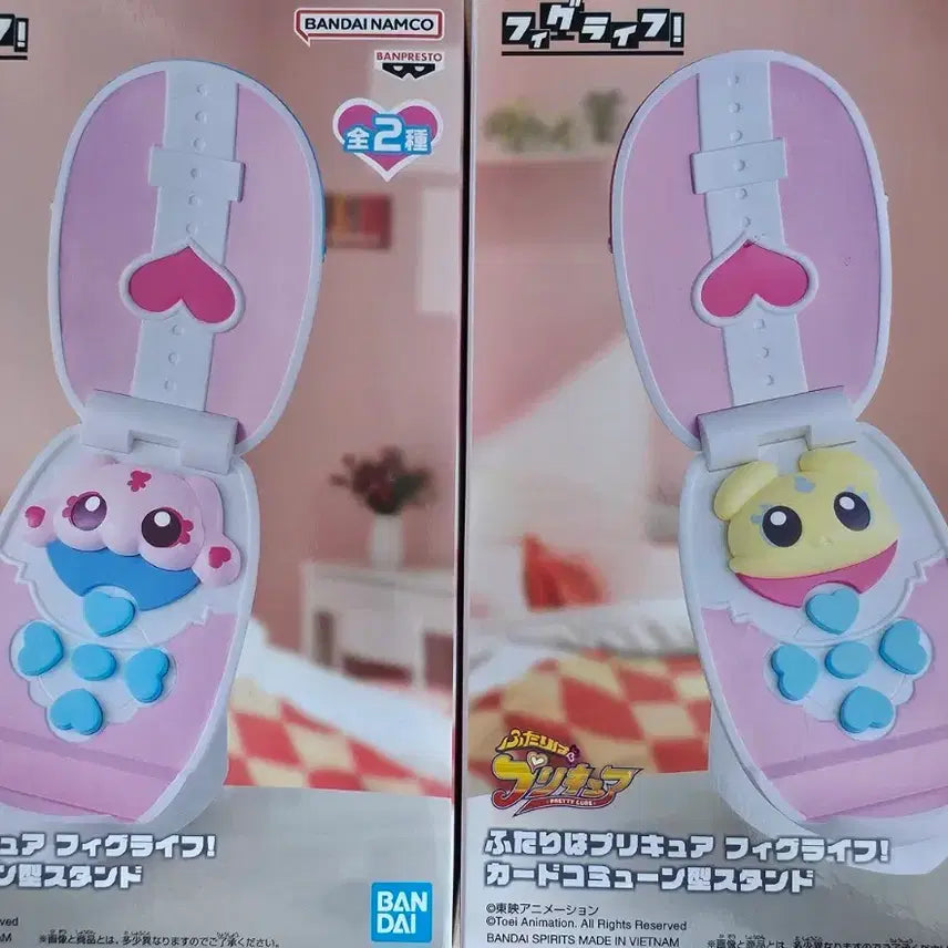 [BUNJANG] Pretty Cure Phone Stand Figure / 두사람은 프리큐어 핸드폰거치대 피규어