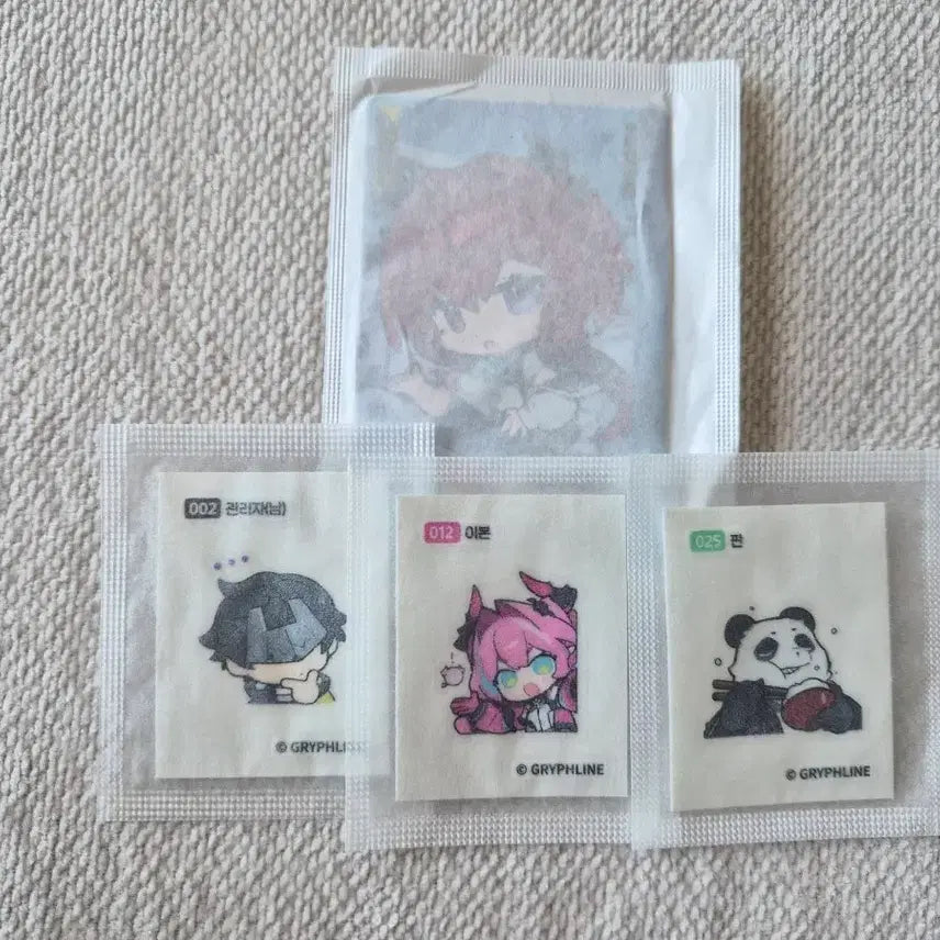 [BUNJANG] Arknights Endfield GS25 Photocard &amp; Ttibu Seal Bundle / 명일방주 엔드필드 gs25 포토카드 띠부씰