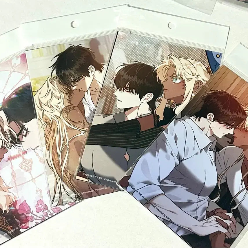 [BUNJANG] Rebom Baekya Flower Path Photo Sticker Set Sealed Bundle Set / 레봄 백야의 꽃길 인화사진 스티커 미개봉 일괄