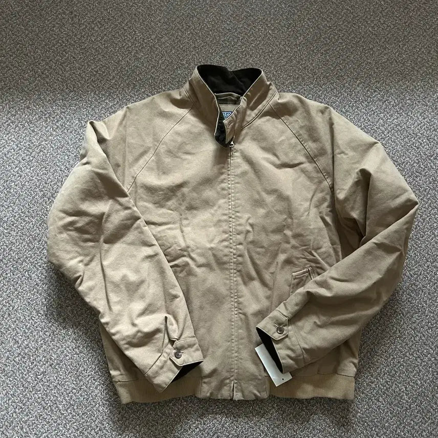 [BUNJANG] Vintage Polo Ralph Lauren Duck Canvas Baracuta Jacket Deadstock / 빈티지 폴로 덕캔버스 바라쿠타 데드스탁