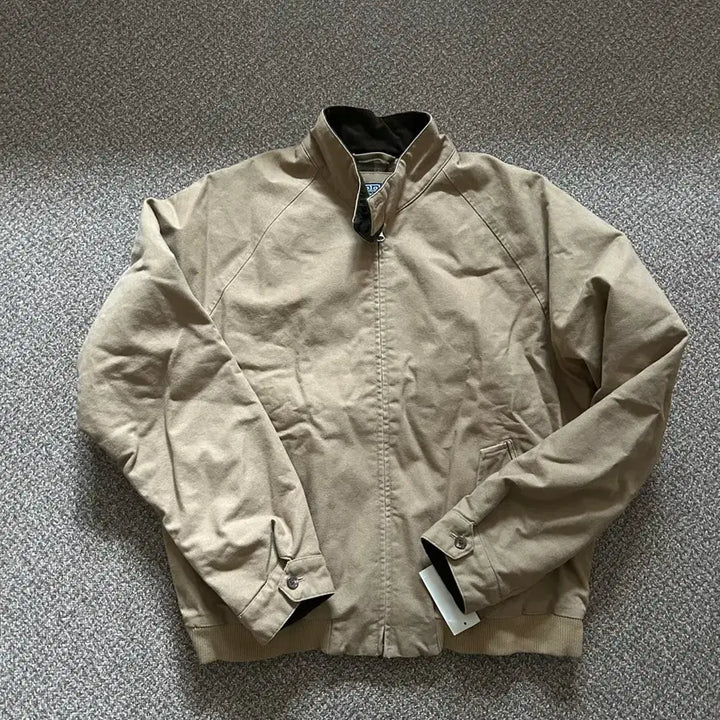 [BUNJANG] Vintage Polo Ralph Lauren Duck Canvas Baracuta Jacket Deadstock / 빈티지 폴로 덕캔버스 바라쿠타 데드스탁