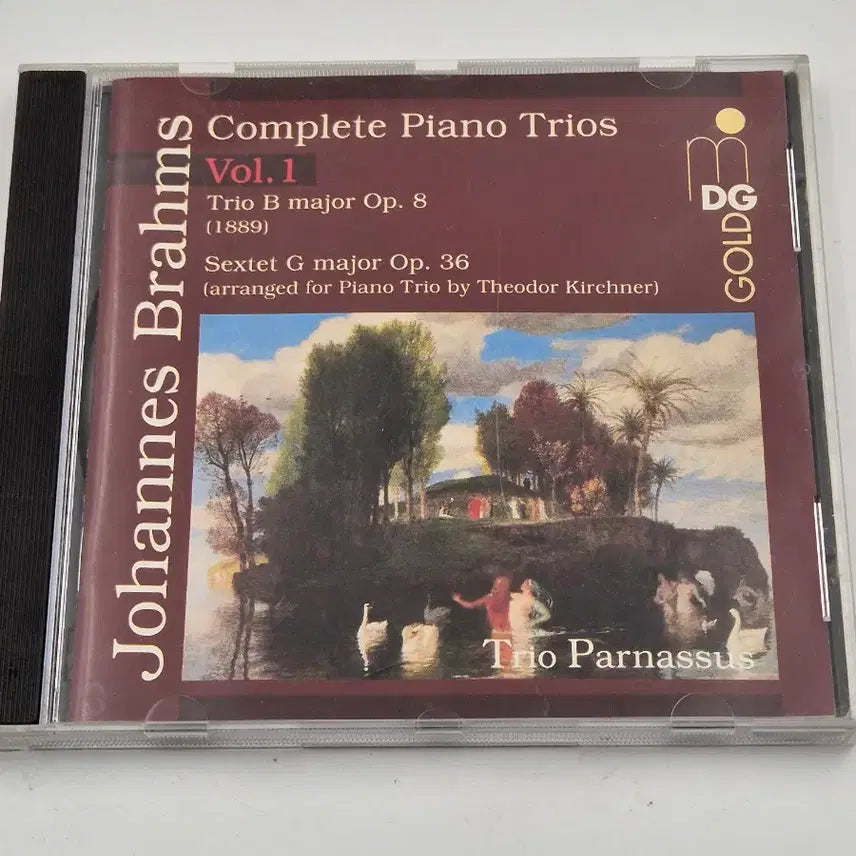 [BUNJANG] Brahms Piano Trios Op. 8 &amp; Op. 36 by Trio Parnassus CD / 브람스 피아노 트리오 Op.8 Op.36 Trio Parnassus cd