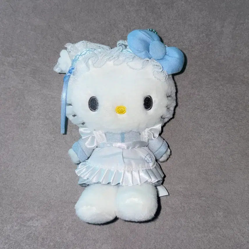 [BUNJANG] Blue Hello Kitty Mascot (Light Blue) / 블루 헬로키티 마스코트 미즈이로