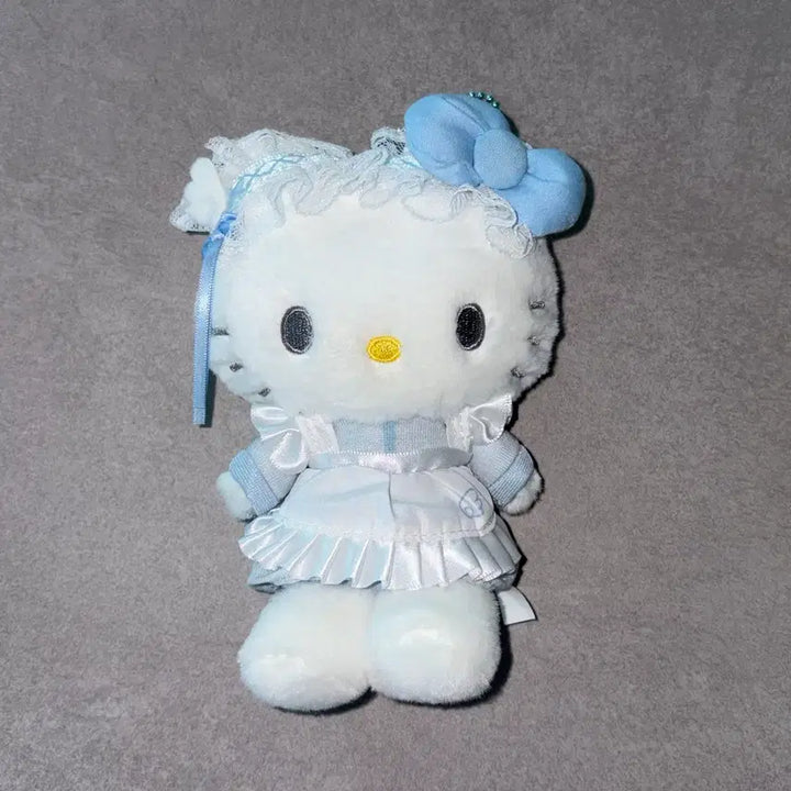 [BUNJANG] Blue Hello Kitty Mascot (Light Blue) / 블루 헬로키티 마스코트 미즈이로