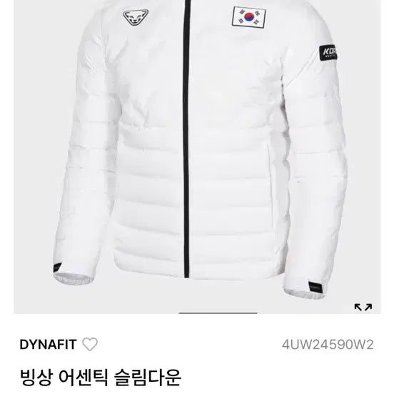 [BUNJANG] Dynafit Winter Olympics Korea Lightweight Goose Down Padding Jacket / 다이나핏 동계 올림픽 대한민국 경량패딩 구스다운
