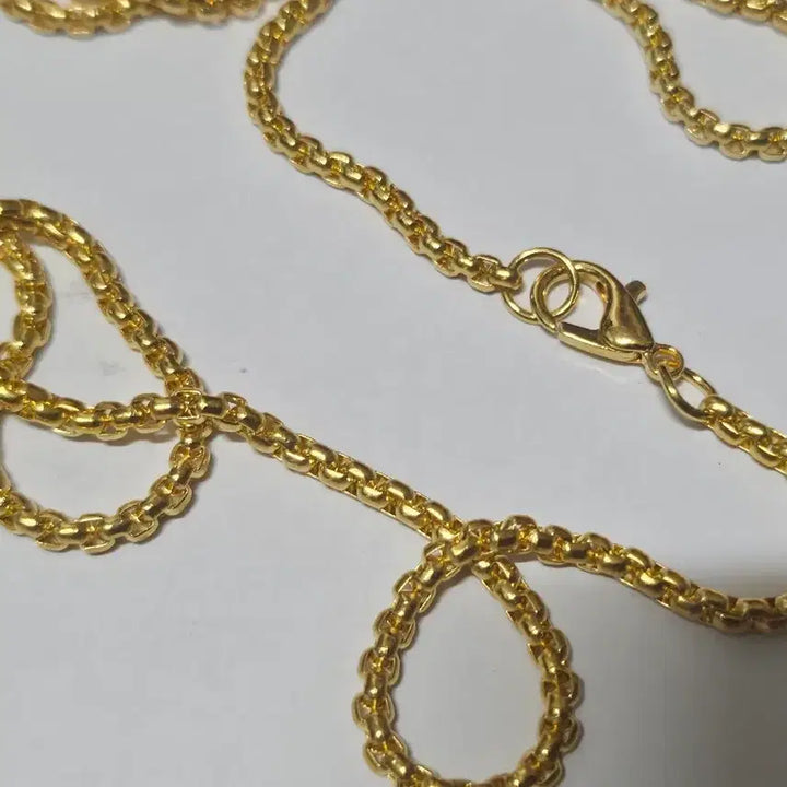 [BUNJANG] Bitcoin Pendant Necklace Gold / 비트코인 펜던트 목걸이 골드