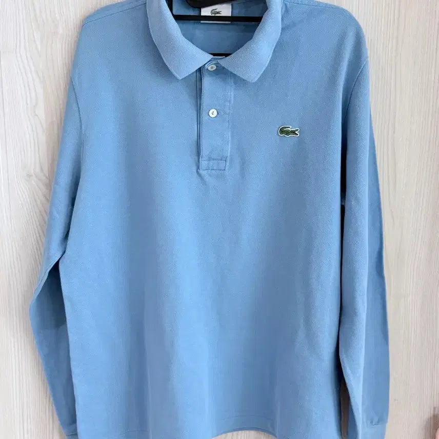 [BUNJANG] Lacoste Blue Polo T-shirt / 라코스테 카라티셔츠 블루 100