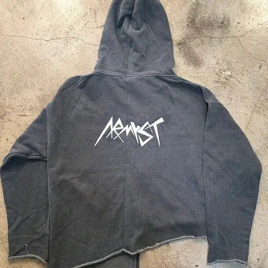 [BUNJANG] BTS Jungkook ARMYST Hoodie Dark Grey / BTS 정국 아미스트 후드 집업 다크 그레이