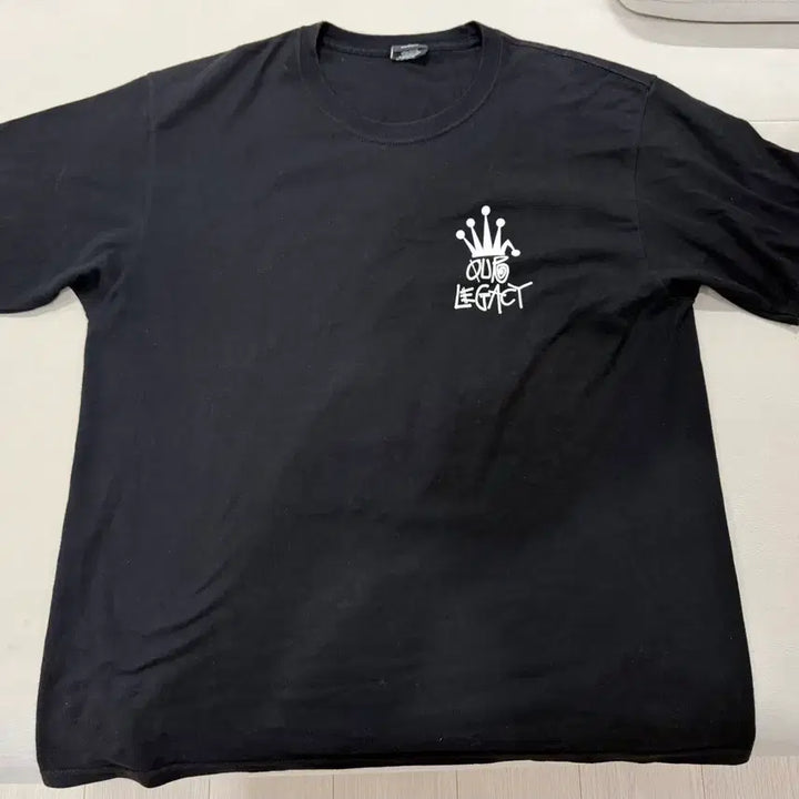 [BUNJANG] Stussy x Our Legacy "Better Than Another" T-Shirt Black / 스투시 x 아워레가시 베러 댄 어나더 티셔츠 블랙
