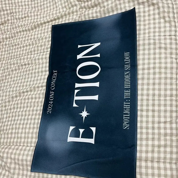 [BUNJANG] ONF 2024 Spotlight Concert E.TION Slogan / 온앤오프 2024 스포트라이트 콘서트 이션슬로건