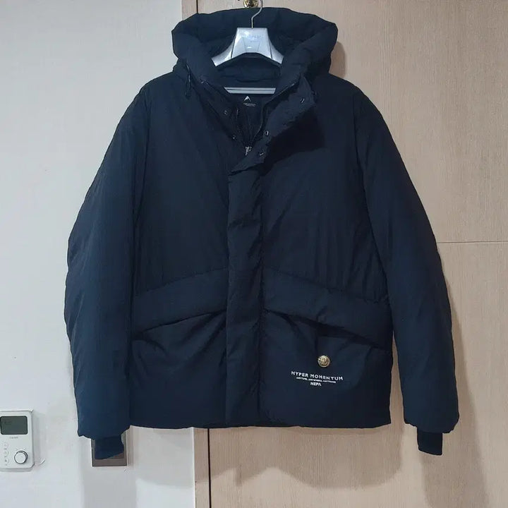 [BUNJANG] NEPA Hyper Momentum Black Goose Down Padding - Size 100 / 네파 하이퍼 모멘텀 블랙 구스패딩 100