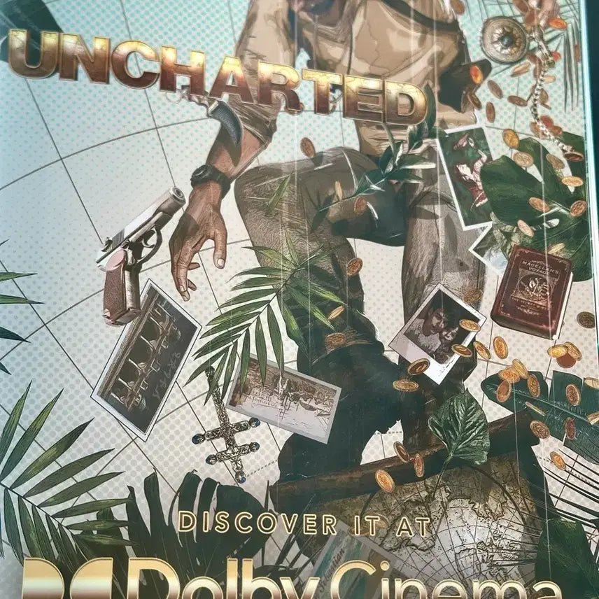 [BUNJANG] Tom Holland Uncharted Dolby Cinema Poster (A3) - Limited Edition / [초희귀한정판]영화 톰홀랜드 언차티드 돌비 포스터(A3)