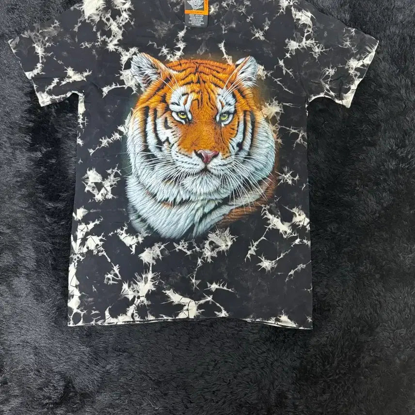 [BUNJANG] Rock Eagle Tiger Printing T-Shirt (M) / 락이글 호랑이 프린팅 티셔츠 (M)