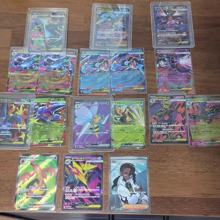 [BUNJANG] Various Pokemon SR Cards - Charizard EX, Greninja EX, Aegislash EX / 메가리자몽sr , 메가개굴닌자sr , 메가플라엣테sar 등 sr카드팔아요