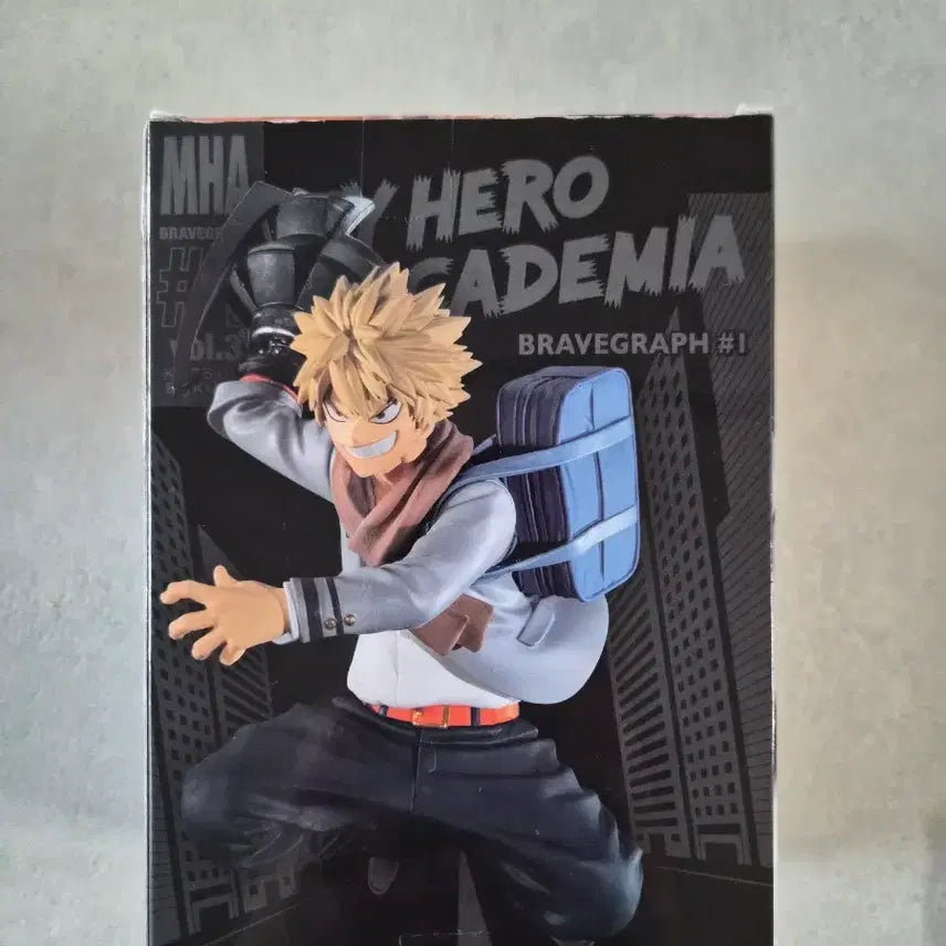 [BUNJANG] My Hero Academia Bravegraph Bakugo Figure (Sealed) / [반택포] 미개봉! 히로아카 브레이브그래프 바쿠고 피규어
