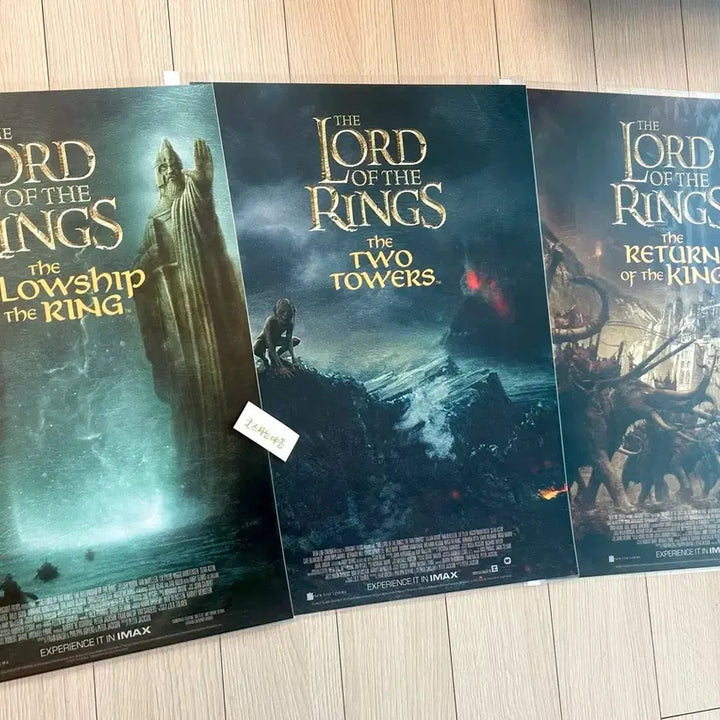 [BUNJANG] The Lord of the Rings IMAX Poster Bundle (A3) / [2021초희귀한정판]영화 반지의제왕 아이맥스 포스터(A3) 3종일괄