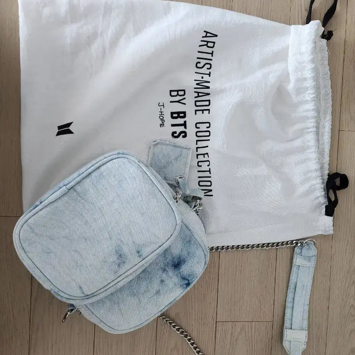 [BUNJANG] BTS J-Hope Artist-Made Collection Denim Shoulder Bag / by bts 제이홉  도토리 가방