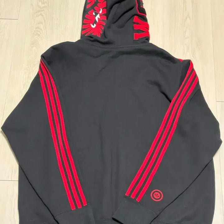 [BUNJANG] Adidas x BAPE Shark Hoodie / 아디다스 베이프 샤크