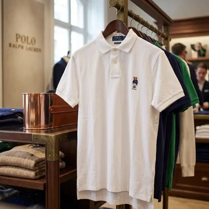 [BUNJANG] Polo Ralph Lauren Bear Rugby Polo Shirt / 폴로 베어 럭비 카라티