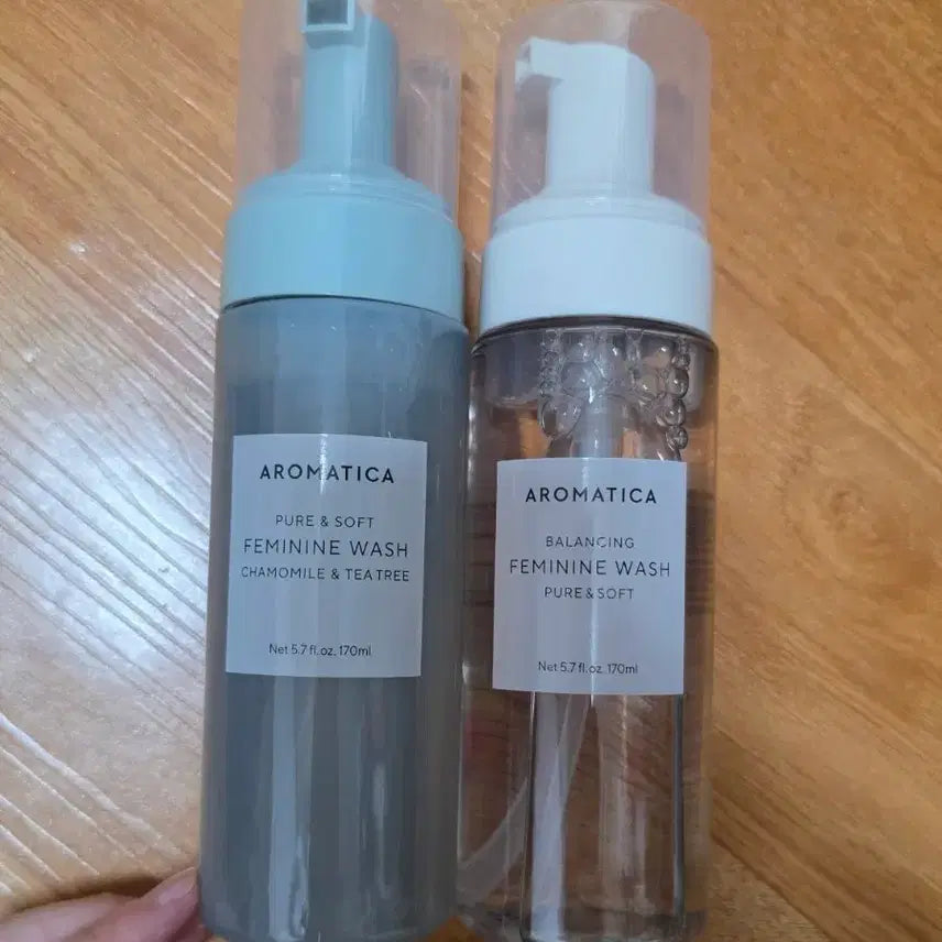 [BUNJANG] Aromatica Pure Soft Chamomile Tea Tree Feminine Wash Set / 일괄)아로마티카 퓨어 소프트, 카모마일 티트리 여성청결제 170ml 세트