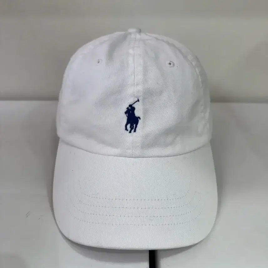 [BUNJANG] Polo Ralph Lauren Cotton Twill Cap White / 폴로 랄프로렌 볼캡 화이트