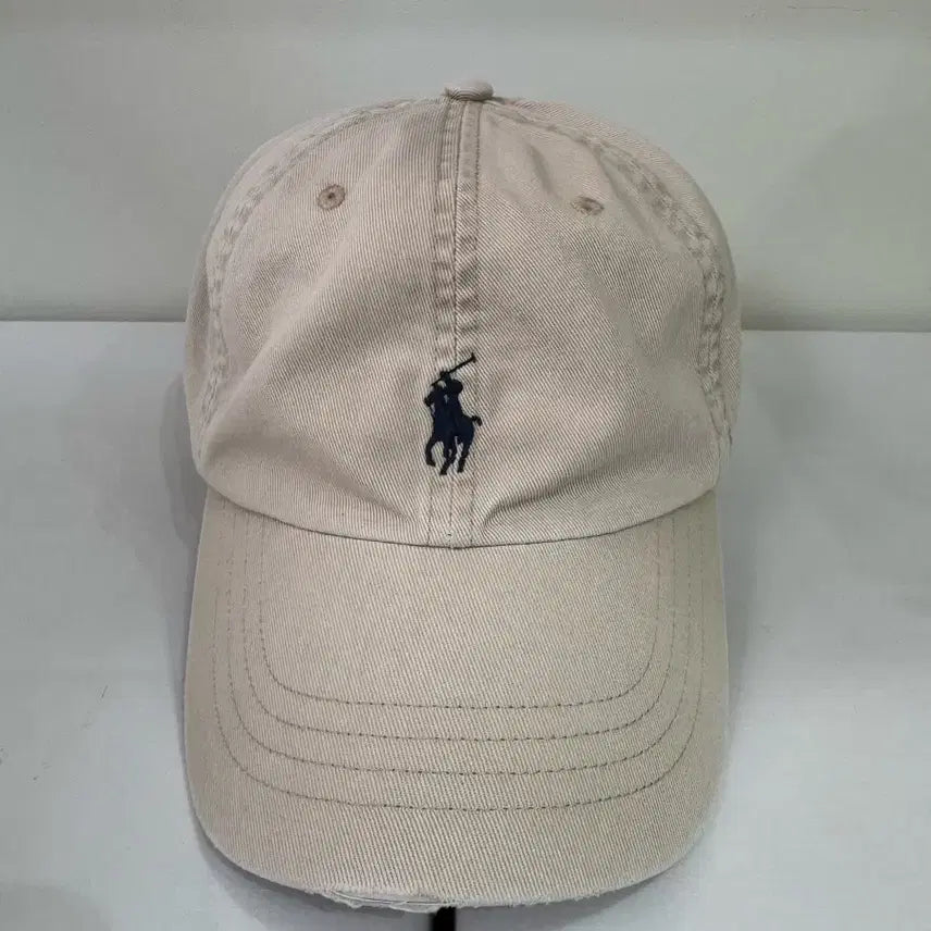 [BUNJANG] Polo Ralph Lauren Beige Baseball Cap / 폴로 랄프로렌 베이지 볼캡