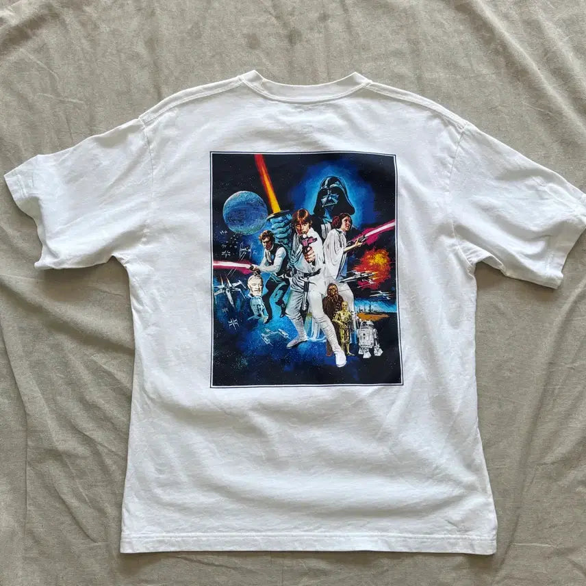 [BUNJANG] Uniqlo Star Wars Back Print Short Sleeve T-Shirt XL / 유니클로 스타워즈 백프린팅 반팔 XL