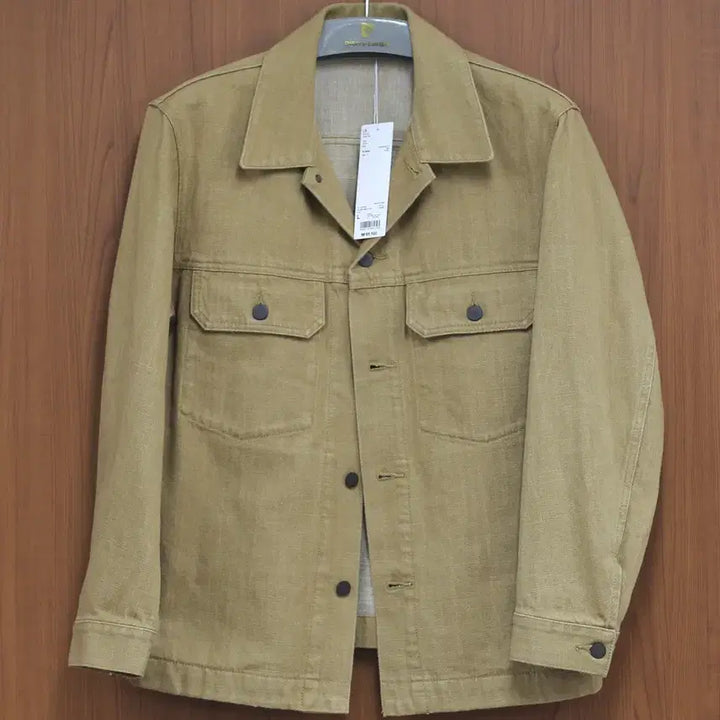 [BUNJANG] Uniqlo U Cotton Trucker Jacket Beige / [유니클로 U] 코튼 트러커 재킷(L) 베이지