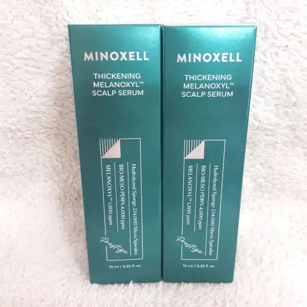 [BUNJANG] Hyunndae Pharm My Noxcel Thickening Mela Noxcel PDRN Hair Loss Ampoule Serum 2 x 10ml / 현대약품 마이녹셀 씨크닝 멜라녹실 PDRN 탈모 앰플세럼 10ml 2개