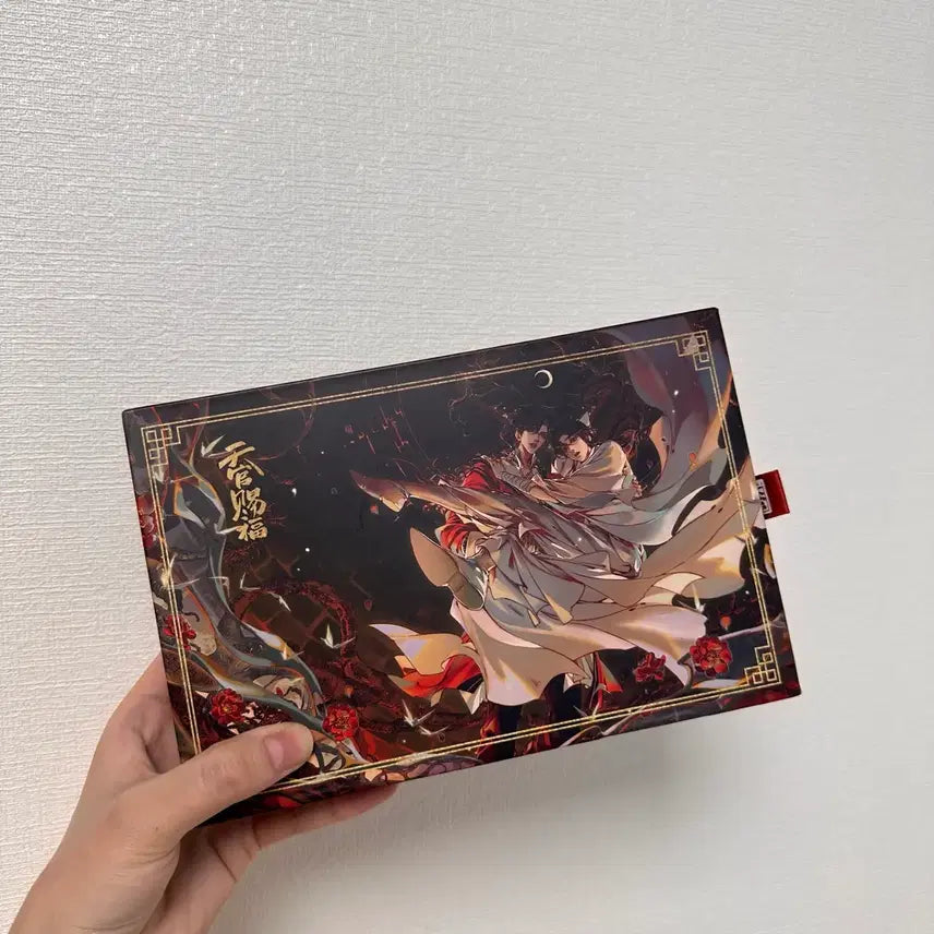 [BUNJANG] Tian Guan Ci Fu Star Ember Postcard Storage Box + Postcard Set / 천관사복 스타엠버 엽서보관함+엽서세트