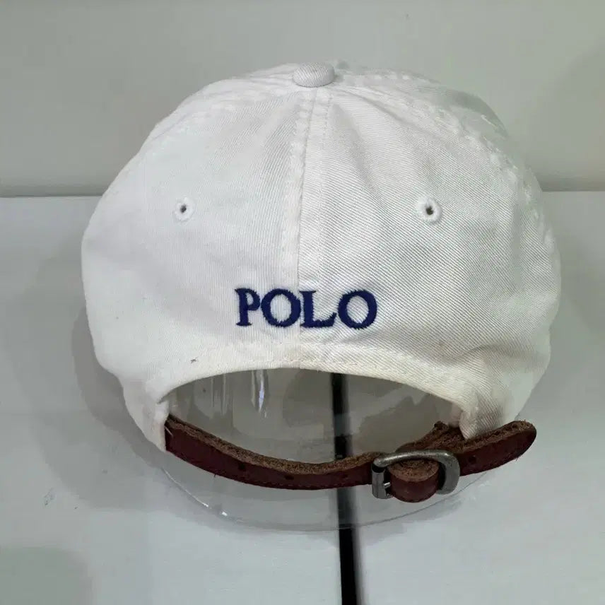 [BUNJANG] Polo Ralph Lauren 90s Vintage Baseball Cap White / 90s 폴로 랄프로렌 볼캡 화이트