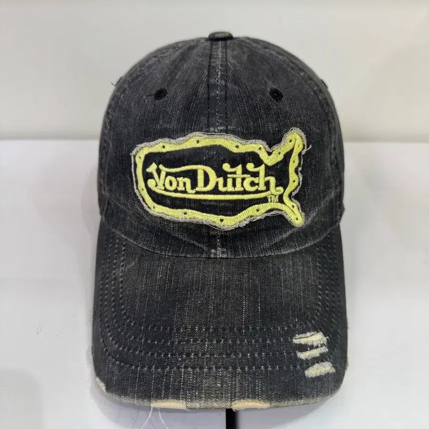 [BUNJANG] 90s Bondage Black Denim Cap / 90s 본더치 흑청 데님캡