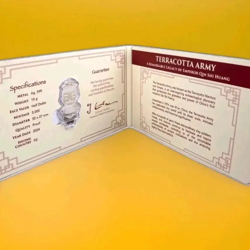 [BUNJANG] Terracotta Army 50th Anniversary Proof Silver Coin Set / 테라코타 아미 50주년 프루프 은화세트