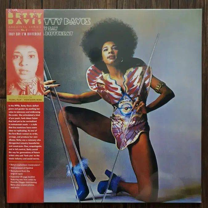 [BUNJANG] Betty Davis GF Colour Limited Edition Vinyl (Sealed) / 강추!!! Betty davis 미개봉 GF Colour 한정반