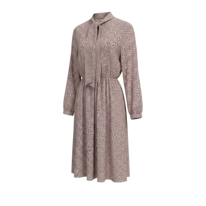 [BUNJANG] The Maeryo Floral Pattern Scarf Neck Dress / 여성F/ 더매료 잔꽃 패턴 스카프넥 원피스 21-15