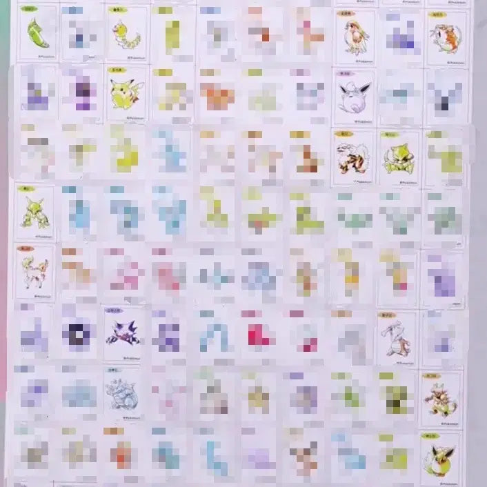 [BUNJANG] Charizard &amp; Venusaur Sticker Set / [아트워크](급처) 리자몽/이상해꽃 북 + 띠부씰 세트
