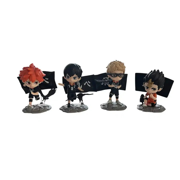 [BUNJANG] Haikyuu!! Popmart "The Dumpster Battle" Hinata Kageyama Tsukishima Nishinoya Figure Set / 하이큐 팝마트 쓰레기장의 결전 히나타 카게야마 츠키 니시노야 피규어