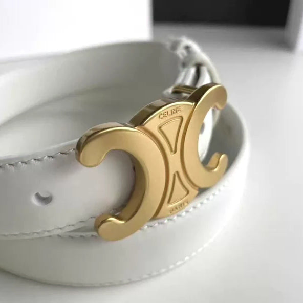[BUNJANG] Premium Design Belt with Gold Buckle / 벨트 급처 고급 디자인 선물용 가능