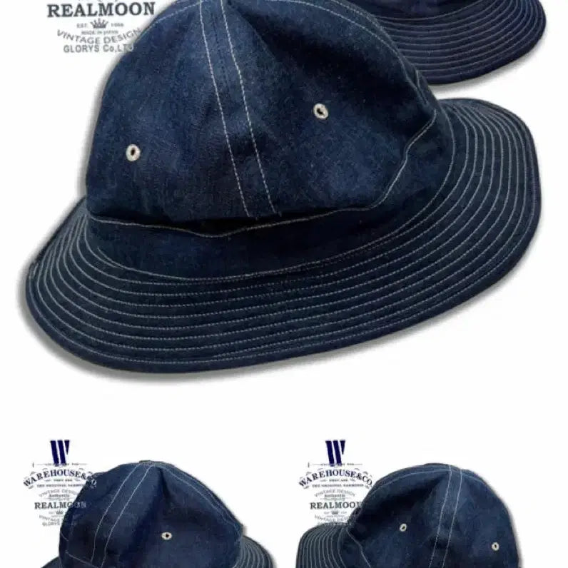 [BUNJANG] Warehouse Denim Army Bucket Hat / 웨어하우스 warehouse 데님 아미 버킷햇 wha 5200 (새제품)