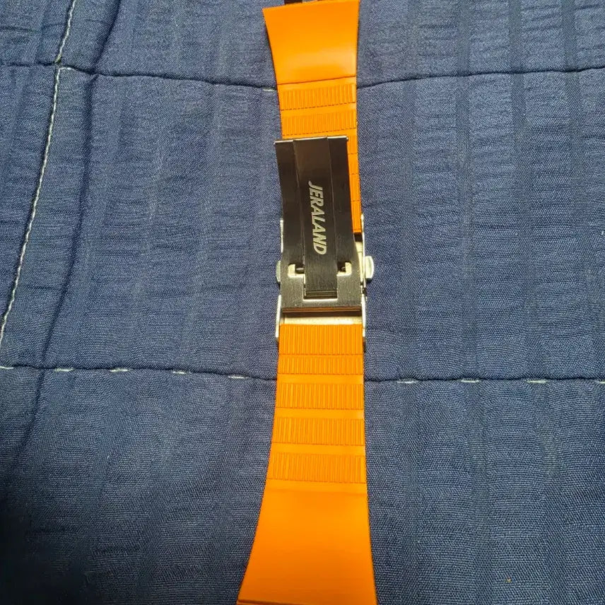 [BUNJANG] G-Shock GMW-B5000 Fluorine Rubber Buckle Band Orange / 지샥 gmw-b5000 불소 러버 디버클 밴드 오렌지 손목둘레 17cm