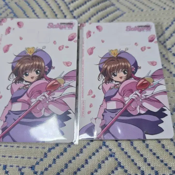 [SOLD OUT] 카드캡터 체리 극장판 4주차 카드 커버 스티커 2장 판매
